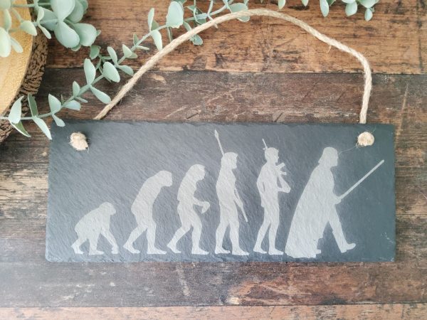 Star wars inspired slate wall hanging
