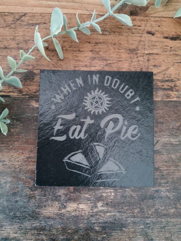 Supernatural inspired slate coasters - Image 4