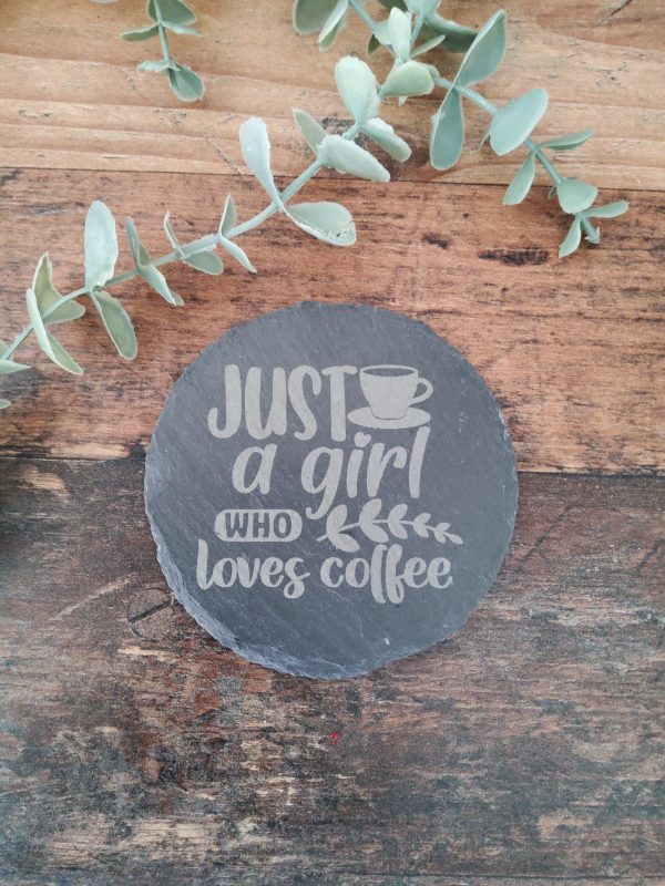 Coffee and Tea inspired slate coasters - Image 4