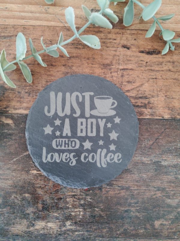 Coffee and Tea inspired slate coasters - Image 5